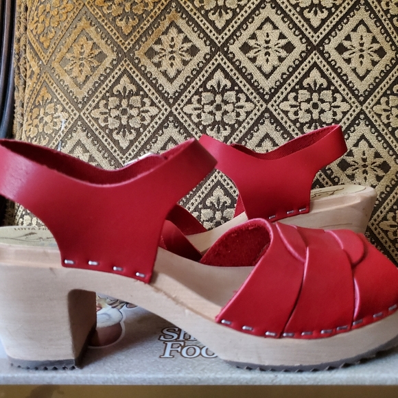 Lotta From Stockholm Red Sandles - Gorgous. Sz. 7.5. - Picture 2 of 10